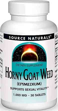 Горянка Source Naturals Horny Goat Weed (Epimedium) 1000 мг 30 таб Київ