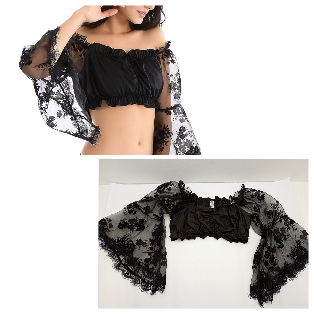 Сексуальний топ з мереживом 26798 Луцк - изображение 1