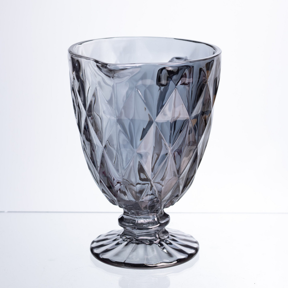 Глек для напоїв Fractal скляний 1 літр HP-19-267 глечик для лимонаду прозорий Коломыя - изображение 3