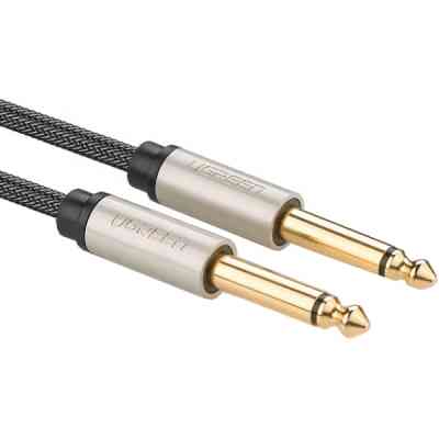 Кабель мультимедийный 6.35mm M to 6.35mm M 3.0m AV128 gray Ugreen (10639) Винница