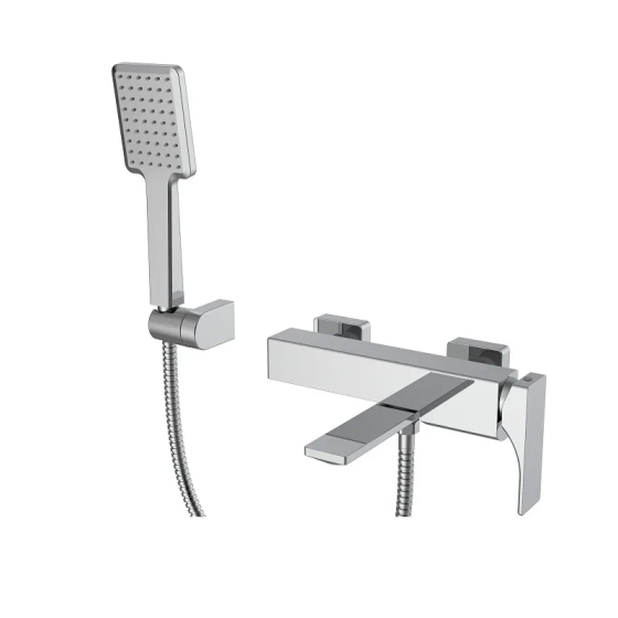 Смеситель для ванны Koer KB-41010-01 с коротким изливом, цвет хром (KR3484) Харьков