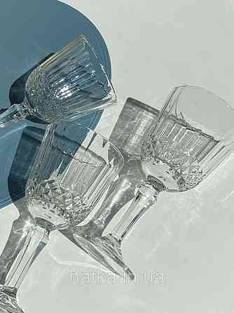 Набір келихів 6 шт "Джесика" 215 мл для вина прозорий для дому та ресторану Київ