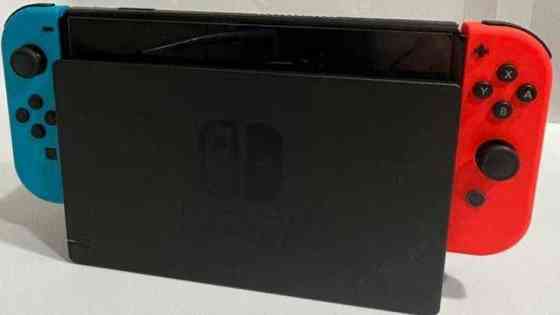 Nintendo Switch OLED Blue- Red з іграми+ карта памяті 128 ГБ Харків