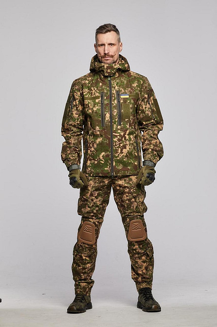 Армійські чоловічі літні штани хижак ,військові штани ріп стоп з наколінниками і липучками під коліно Львів - фото 4