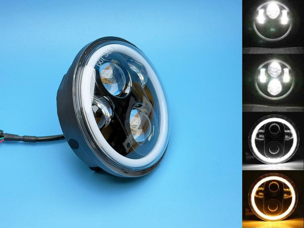 Фара для ВАЗ 2103 2106 12-24V светодиодная фара 2103 2106 5,75 inch Харків - фото 1