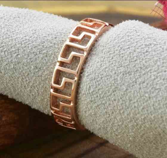 Кольцо Xuping Греческие сокровища 14447, 19 размер, 4мм, позолота РО Киев