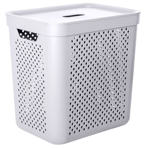 Кошик для білизни 35л з органайзером какао Simple Алеана Житомир - изображение 3