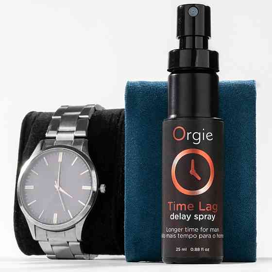 Спрей-пролонгатор Orgie Time Lag Delay Spray, 25 мл, без анестетиків, з пантенолом Sex Aura Київ