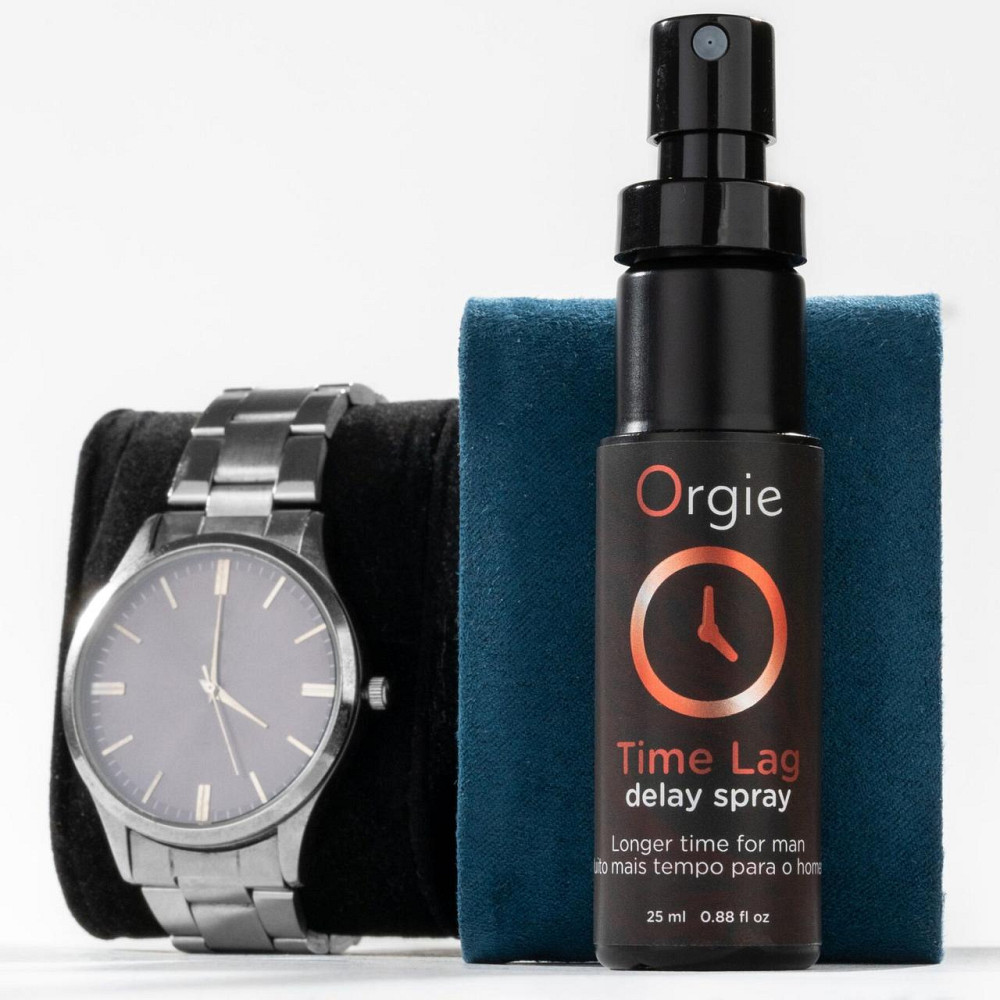 Спрей-пролонгатор Orgie Time Lag Delay Spray, 25 мл, без анестетиків, з пантенолом Sex Aura Київ - фото 4
