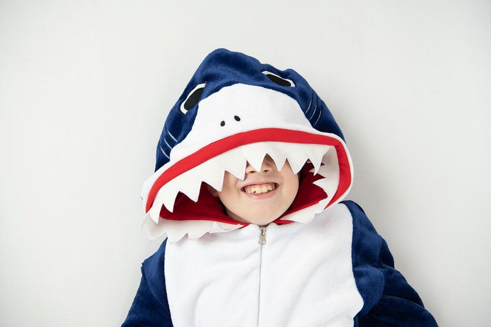 Кигуруми Акула, детская пижама, велсофт,топ Крохатушка одяг Киев - изображение 5