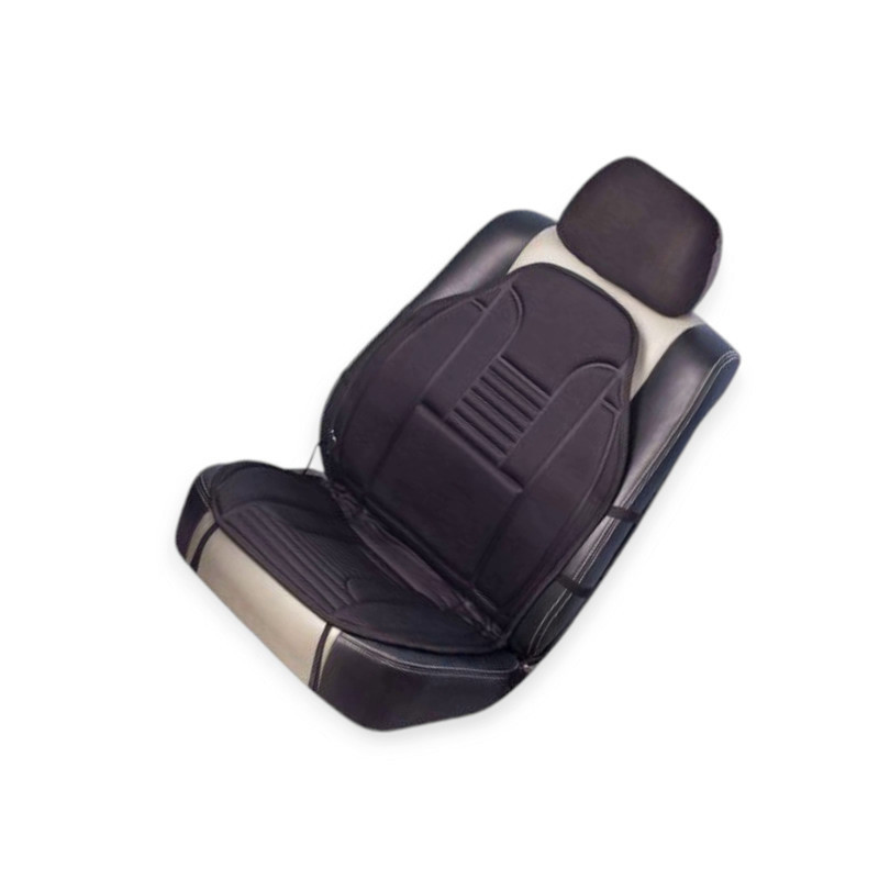 Накидка підігрівом сидіння + спинка низька чорна 12в, 48вт, перемикання. 3 режими, 100х50см ZL012 BK з Мукачево - фото 4