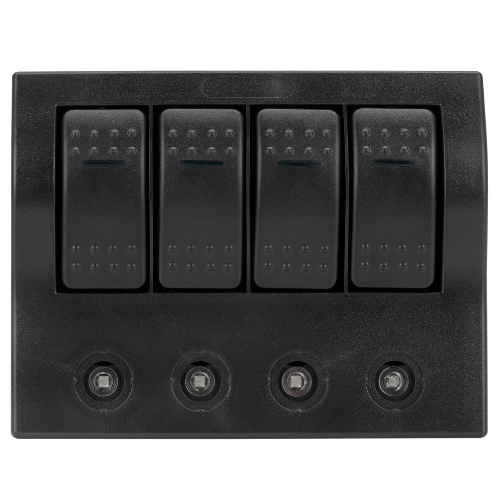 Панель переключателей с автоматами и LED 4 переключателя HF60-004AP Киев - изображение 1