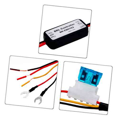 Контроллер дневных ходовых огней ДХО DRL 12В мини SK-CD0103 Винница