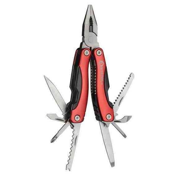 Мультиінструмент INTERTOOL HT-0541 160 мм, 12 в 1, чохол - багатофункціональний мультитул з чохлом Львів