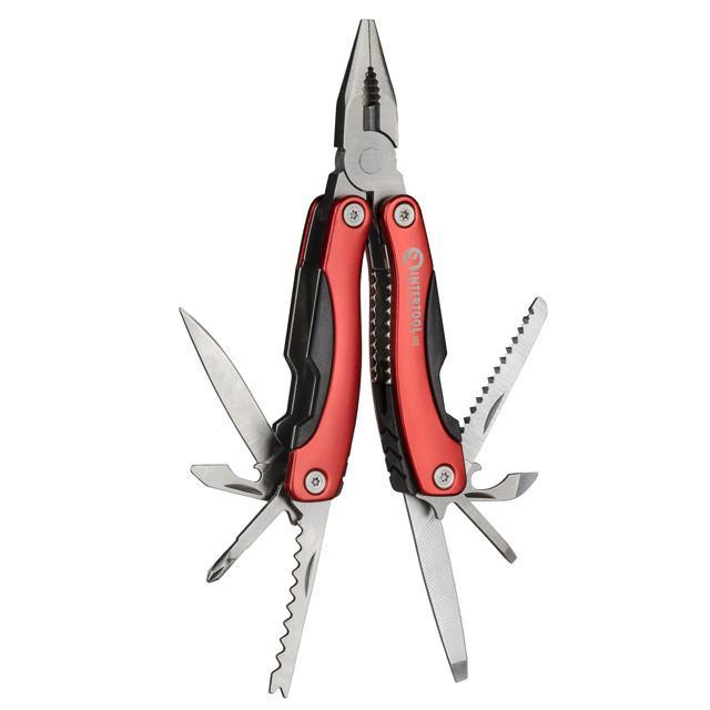 Мультиінструмент INTERTOOL HT-0541 160 мм, 12 в 1, чохол - багатофункціональний мультитул з чохлом Львів - фото 5