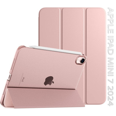 Чехол для планшета BeCover Tri Fold Hard Apple iPad Mini 7 2024 Rose Gold (712456) Винница - изображение 1