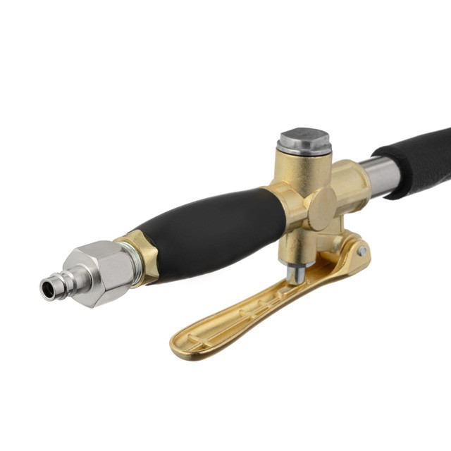 Ковш-хоппер штукатурный пневматический для стен, 3 л, 5-6 атм, 400 л/мин INTERTOOL PT-0404 Киев - изображение 6