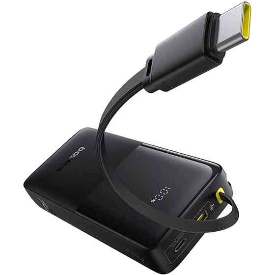 Універсальна мобільна батарея Baseus Bipow 2 Digital Display 20000 mAh 20 W Black (P10077101113-01) ( 18575 ) Харьков