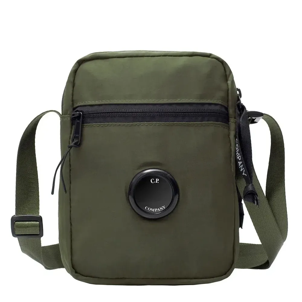 Сумка через плечо C.P. Company 20×15 Черный Хаки Запорожье - изображение 2