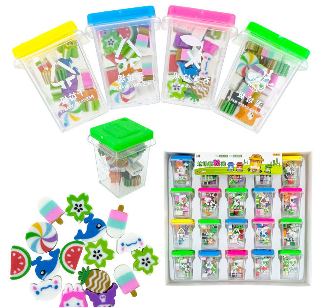 Ластики стирачки набор 20 шт микс Киев - изображение 1