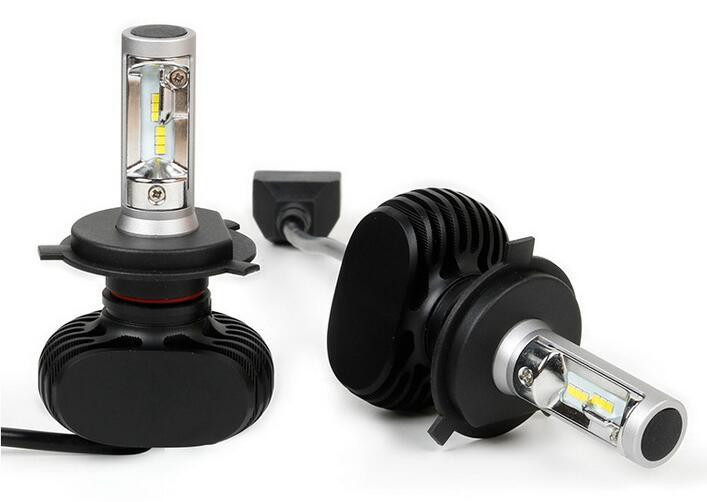 S1 Лампа світлодіодна цоколь H4 (к-кт 2 шт) 12/24V, 50W, 4000Lm авиац. алюмін. профілю. Мукачево - фото 7