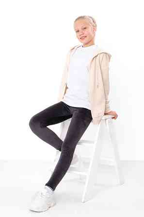 Лосини для дівчинки, велюр утеплений топ 140 Київ