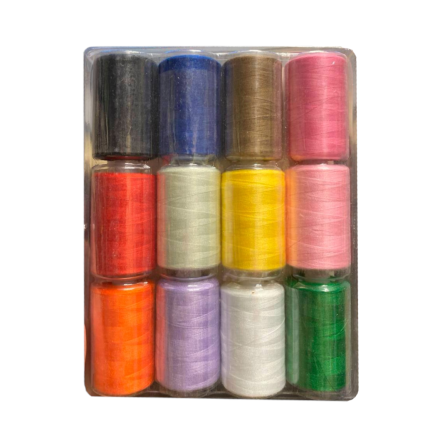 Набор ниток для шитья и вышивки, комплект ниток из 12шт Каменец-Подольский