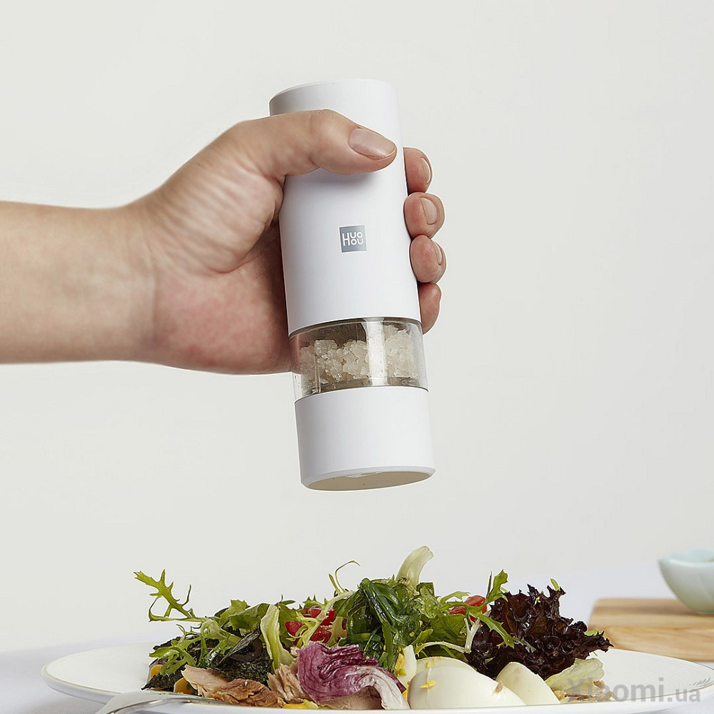 Аккумуляторная мельница для специй Xiaomi HuoHou Electric Grinder RECHARGEABLE (HU0201) White Черновцы - изображение 3