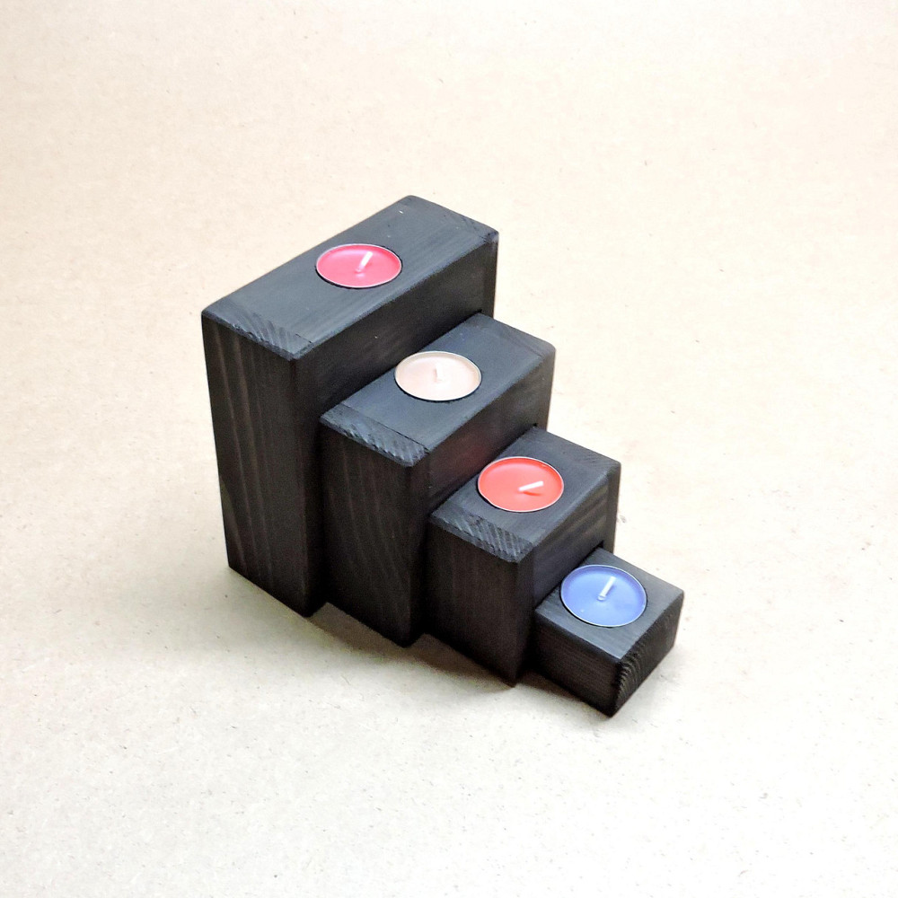 Підсвічник "Гефест" венге Миколаїв - фото 6