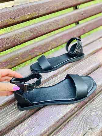 ARLEN Босоніжки жіночі ARLEN Бос-01/03 чорні (літо, шкіра натуральна) (4066) Коломыя