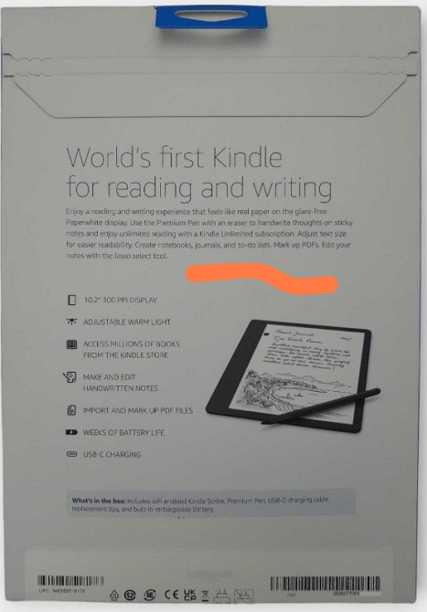 Amazon Kindle Scribe 10.2' дюймів. Електронна книга. Київ - фото 2