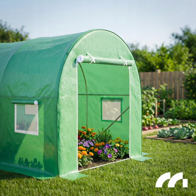 Теплица-парник садовая 7,5 м2, 2,5x3x2м Maltec (Польша) Киев - изображение 2