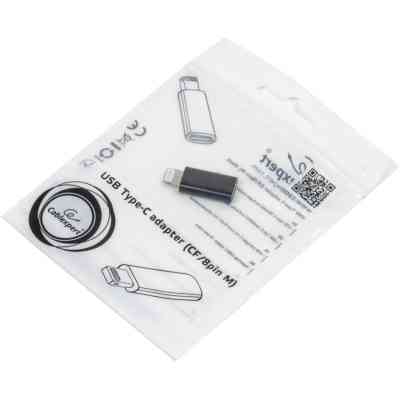 Перехідник USB Lightning (Type-C USB розетка) Cablexpert (A-USB-CF8PM-01) Вінниця