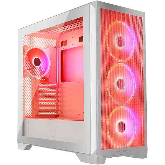 Корпус Modecom VOLCANO EXPANSE S ARGB 4x140mm fans MIDI USB 3.0x2+TYPE-C WHITE без БЖ ATX Вінниця