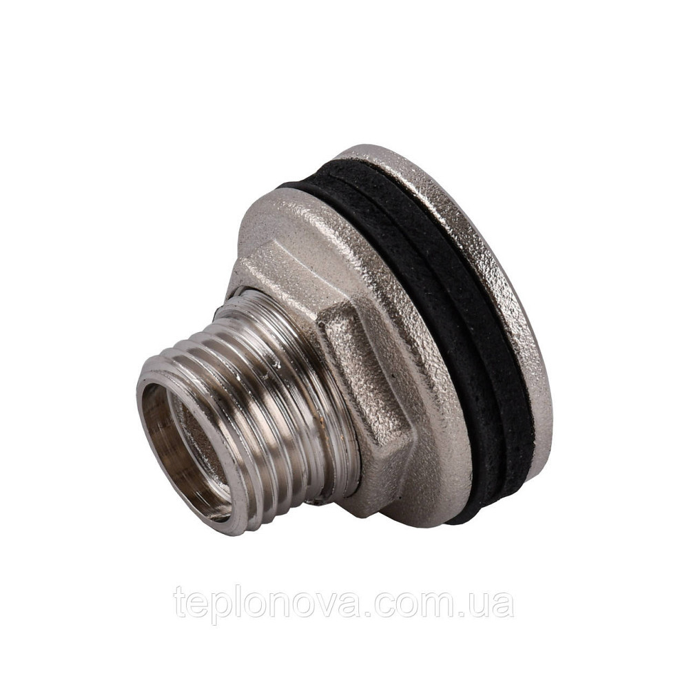 Врезка в бак 1/2″Н никелированным усиленным NO303R OPTIMUM Черновцы - изображение 1