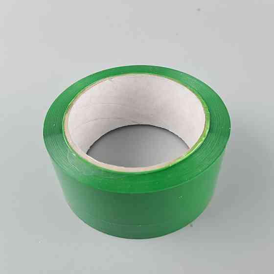 Упаковочный скотч Зелёный 38мк 45мм 80метров  