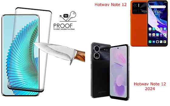 Захисне скло HyperGlass Pro для Hotwav Note 12, Note 12 2024 – максимальна чутливість та захист Київ