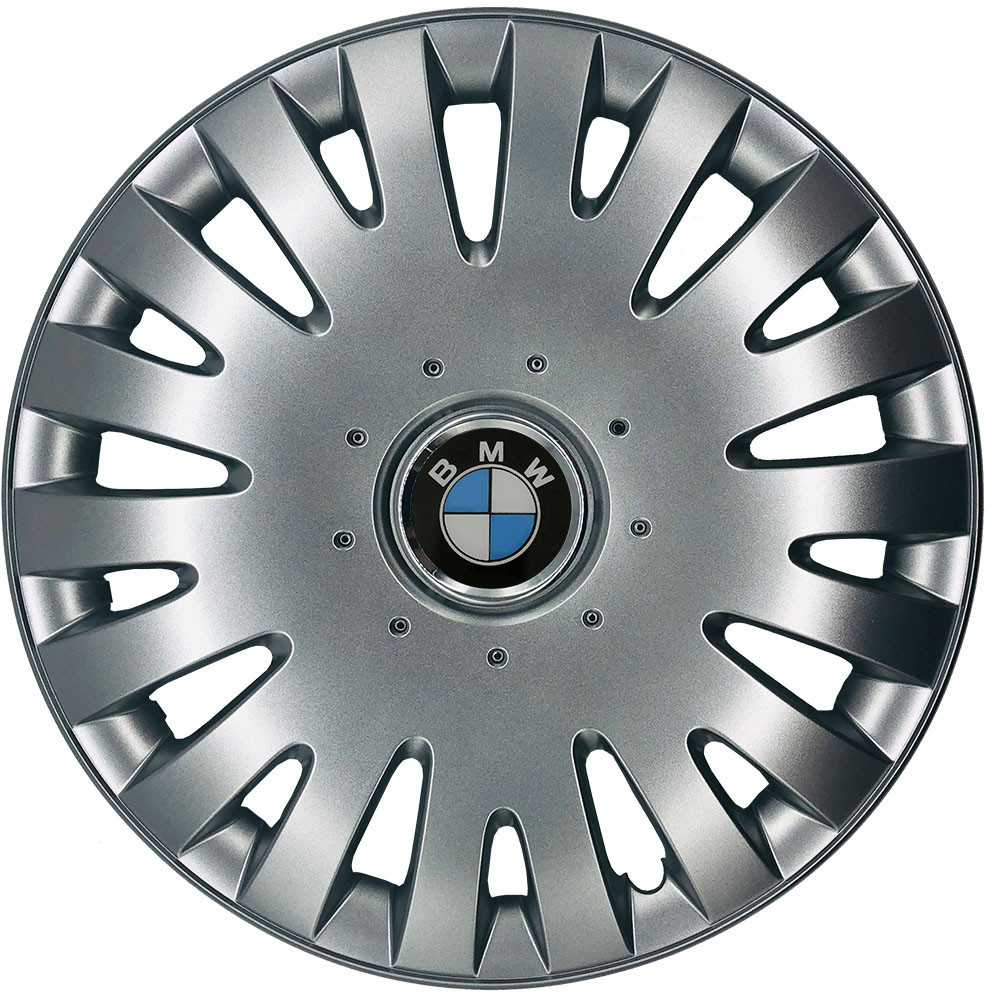 Автомобільні модельні ковпаки R14 BMW 211 4шт, SJS, сріблясті Київ - фото 1