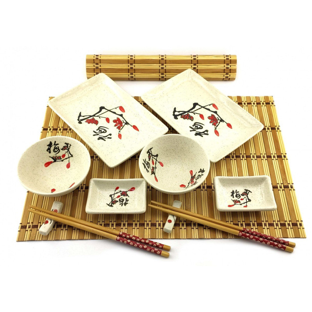 Сервиз для суши и роллов на 2 персоны большой Сакура Киев - изображение 1