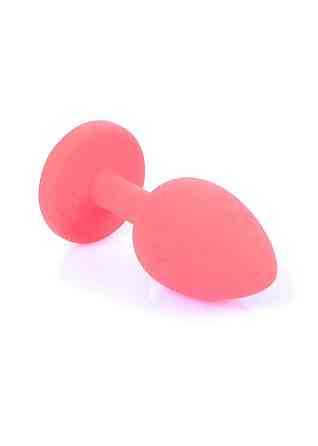 Анальна пробка - Jewellery Silicone Red Plug S Blue Sex Aura Київ