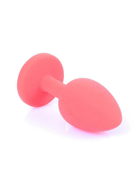 Анальна пробка - Jewellery Silicone Red Plug S Blue Sex Aura Київ - фото 4