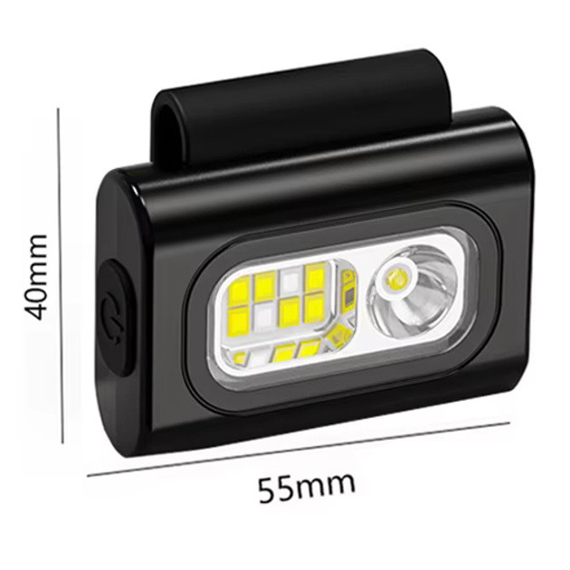 Налобний світлодіодний ліхтар, Ліхтар для нічної їзди, Налобний ліхтарик з регульованим ремінцем EH-80 Львів - фото 1