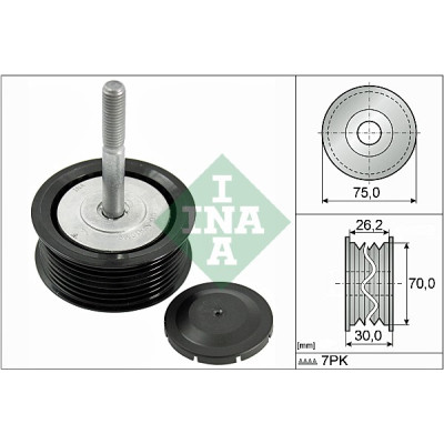 Ролик натяжителя ремня INA 532 0792 10 Винница - изображение 1
