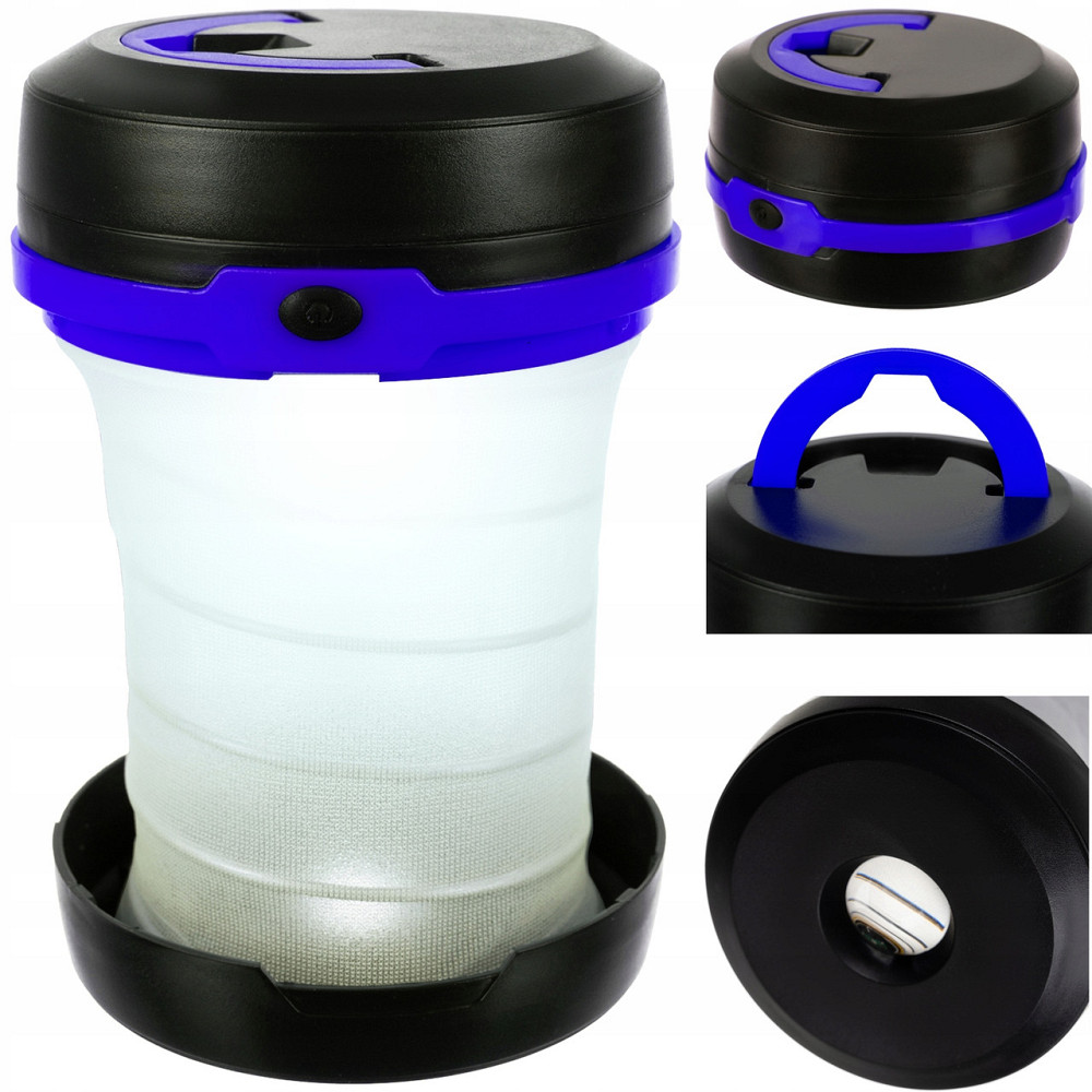 Туристический Фонарь складной 60 люмен 2в1 с ручкой Trizand (18312) Нововолынск - изображение 1