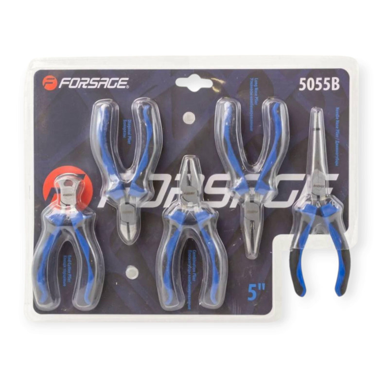 Набір губцевого інструменту MINI "плоскогубці+довгогубці 2шт+бокорізи+кусачки торцеві" обрізаний. Мукачево - фото 1