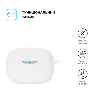 Чехол для наушников Armorstandart Hang Case для JBL Wave Beam White (ARM73555) Винница - изображение 2
