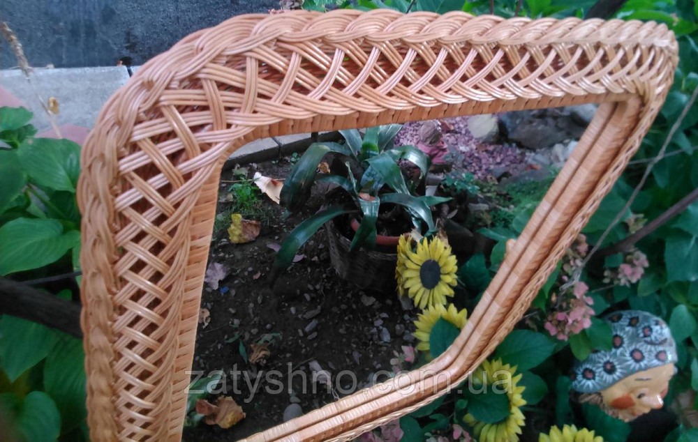 Дзеркало з лози велике Київ - фото 4