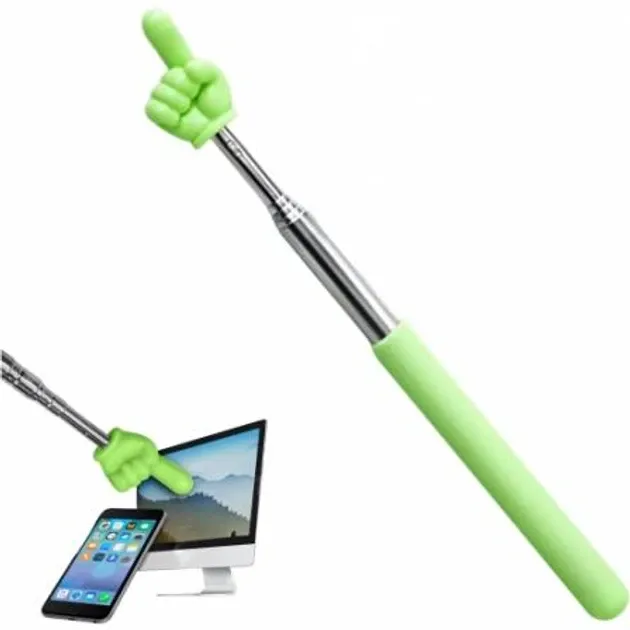 Телескопическая указка Палец 21–69 см складная указка для учителей, тренеров и игр с детьми Одесса - изображение 3