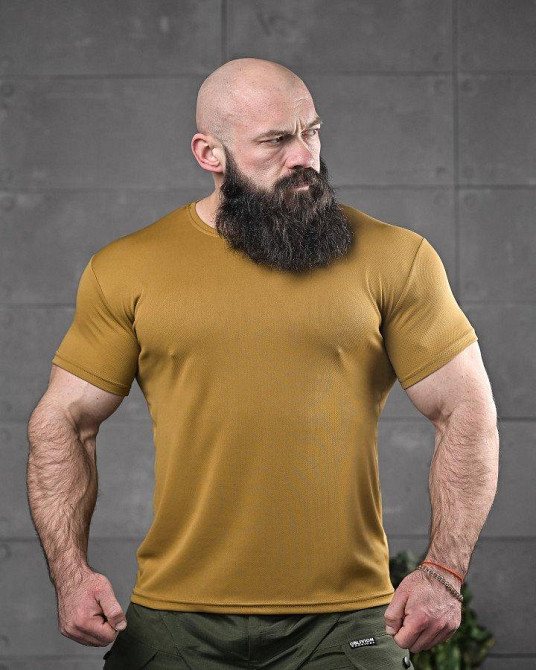 Тактична футболка потоотводна любов кайот ДЛ6550 Одеса - фото 2