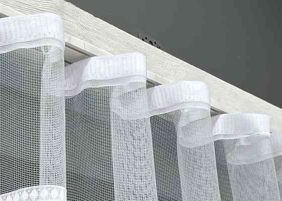 Кухонная арка VR-Textil № 000к жаккард белый 300х185 см (51-259) Киев